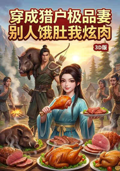 穿成猎户极品妻,别人饿肚我炫肉！封面图