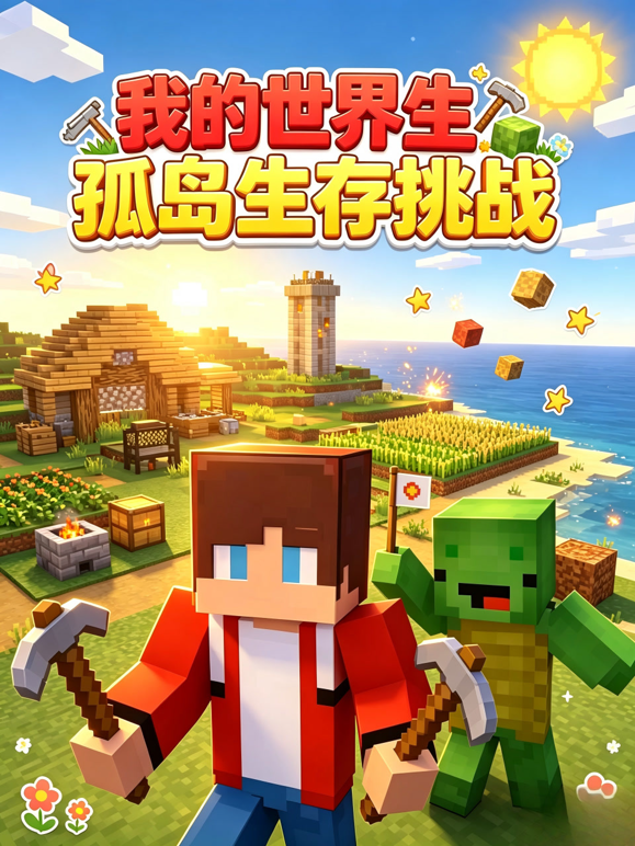 我的世界生孤岛生存挑战封面图